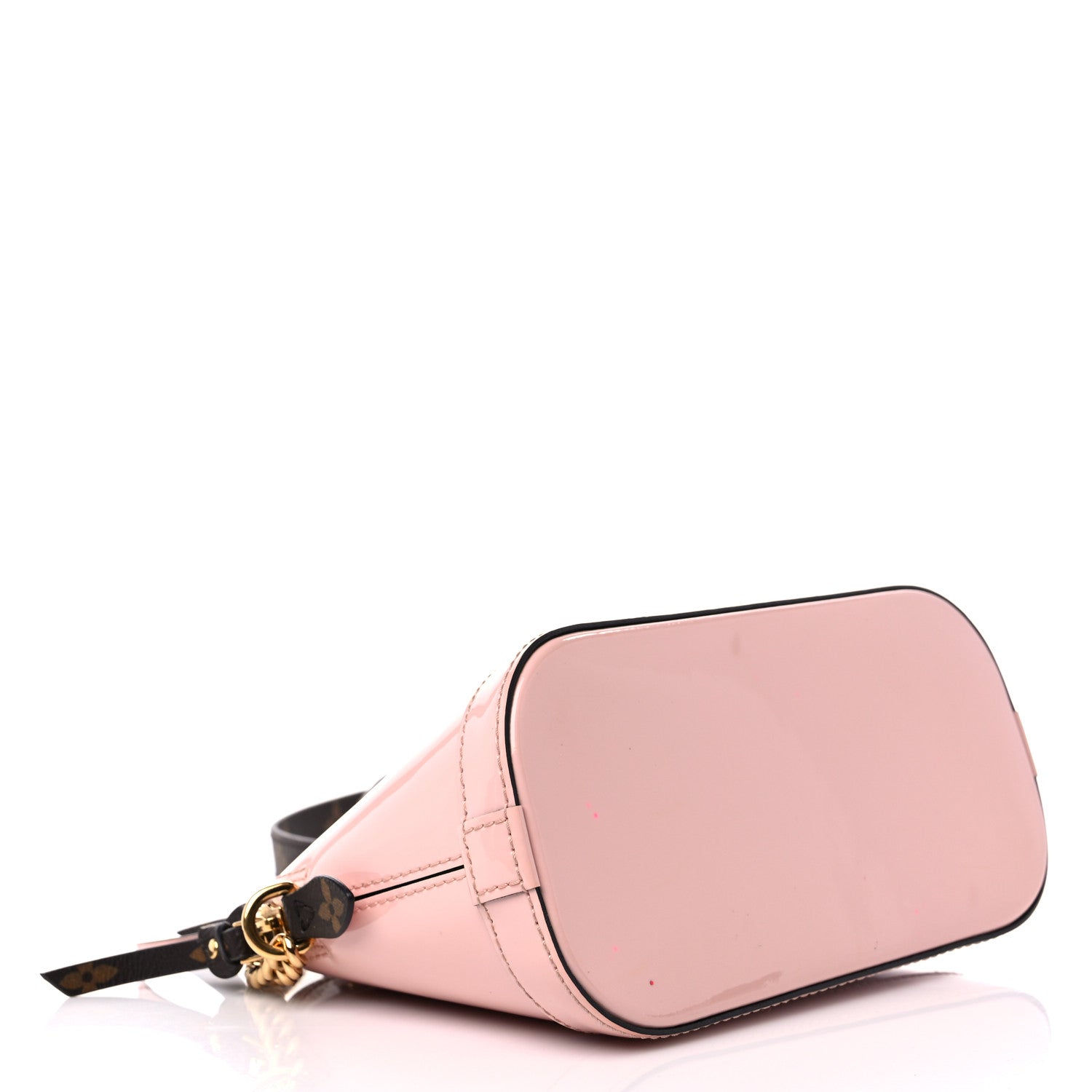 Louis Vuitton Vernis Monogram Alma Mini Rose Ballerine 4 of 13