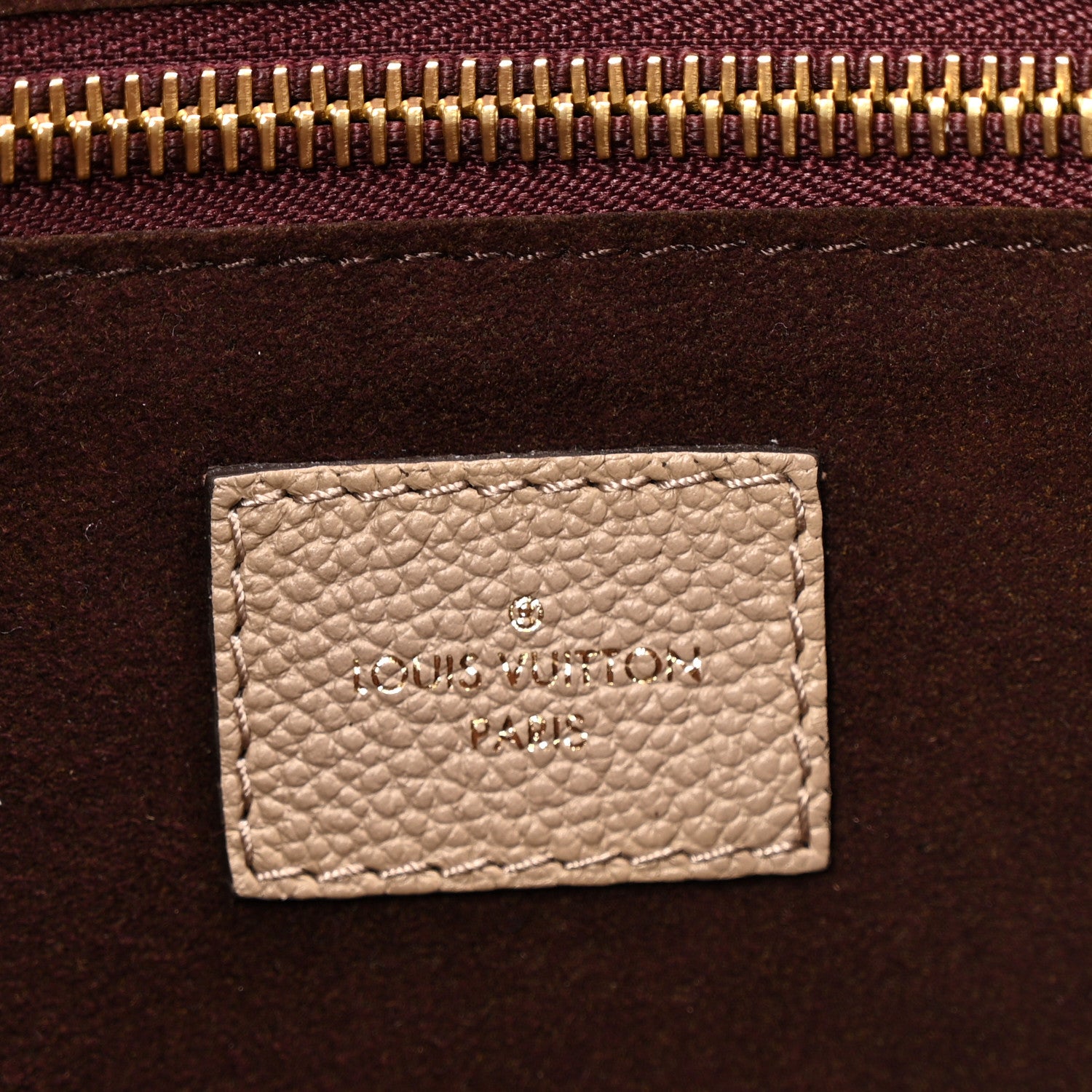 Louis Vuitton Empreinte Monogram Giant Neverfull MM Tourterelle 7 of 13