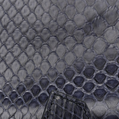 Proenza Schouler Snakeskin PS1 Pochette Clutch Blue 15 of 15