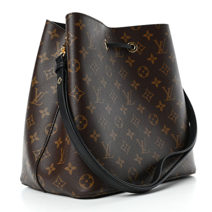 Louis Vuitton Monogram Neonoe MM Black 2 of 4