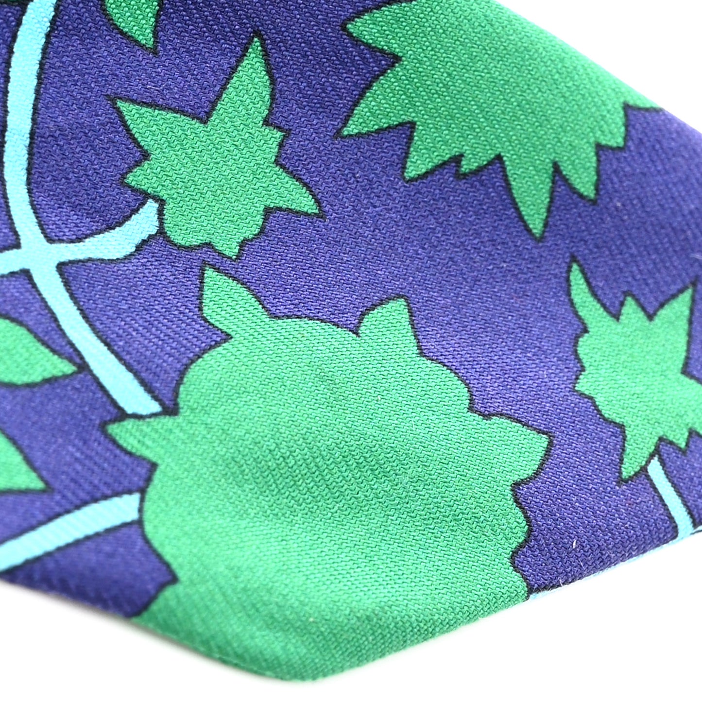 Silk Tapis Persans Twilly Vert Bleu Fuchsia