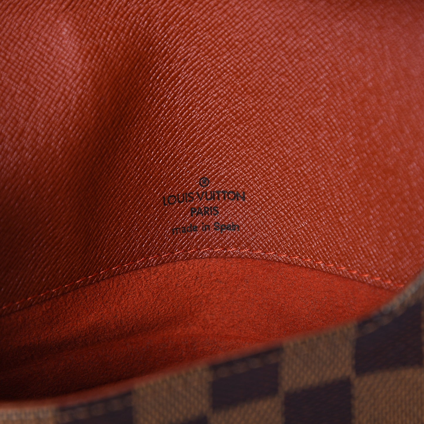 Damier Ebene Musette Salsa Long Strap