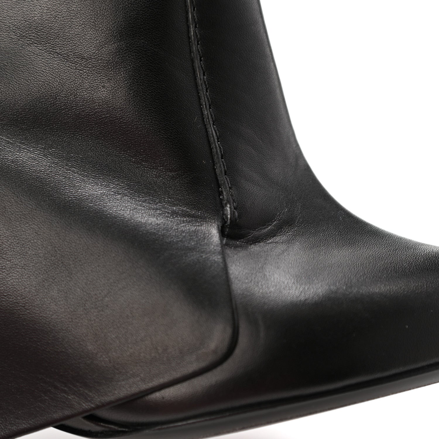 Givenchy Calfskin Shark Look Over The Knee Boots 36 Black 14 of 19