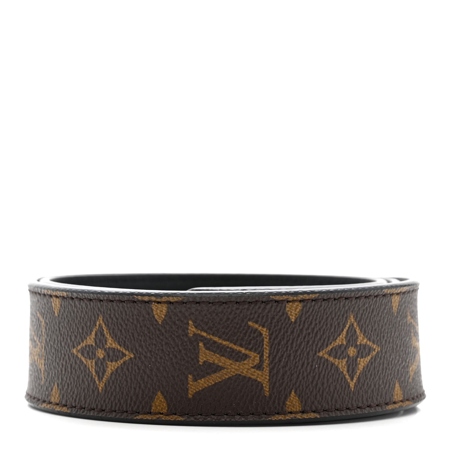 Louis Vuitton Monogram Bandouliere Shoulder Strap Black 2 of 4
