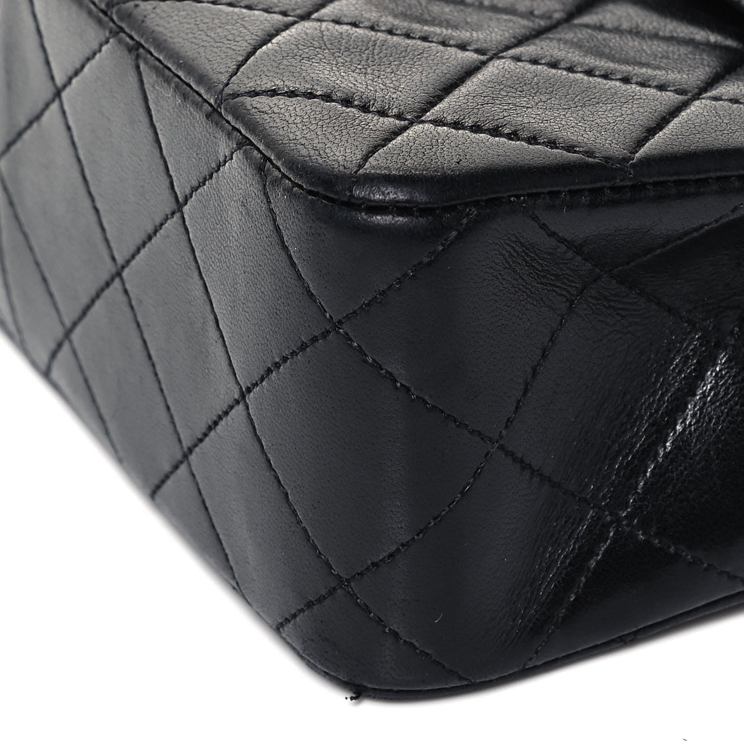 Chanel Lambskin Quilted Small Single Flap Black 5 of 8