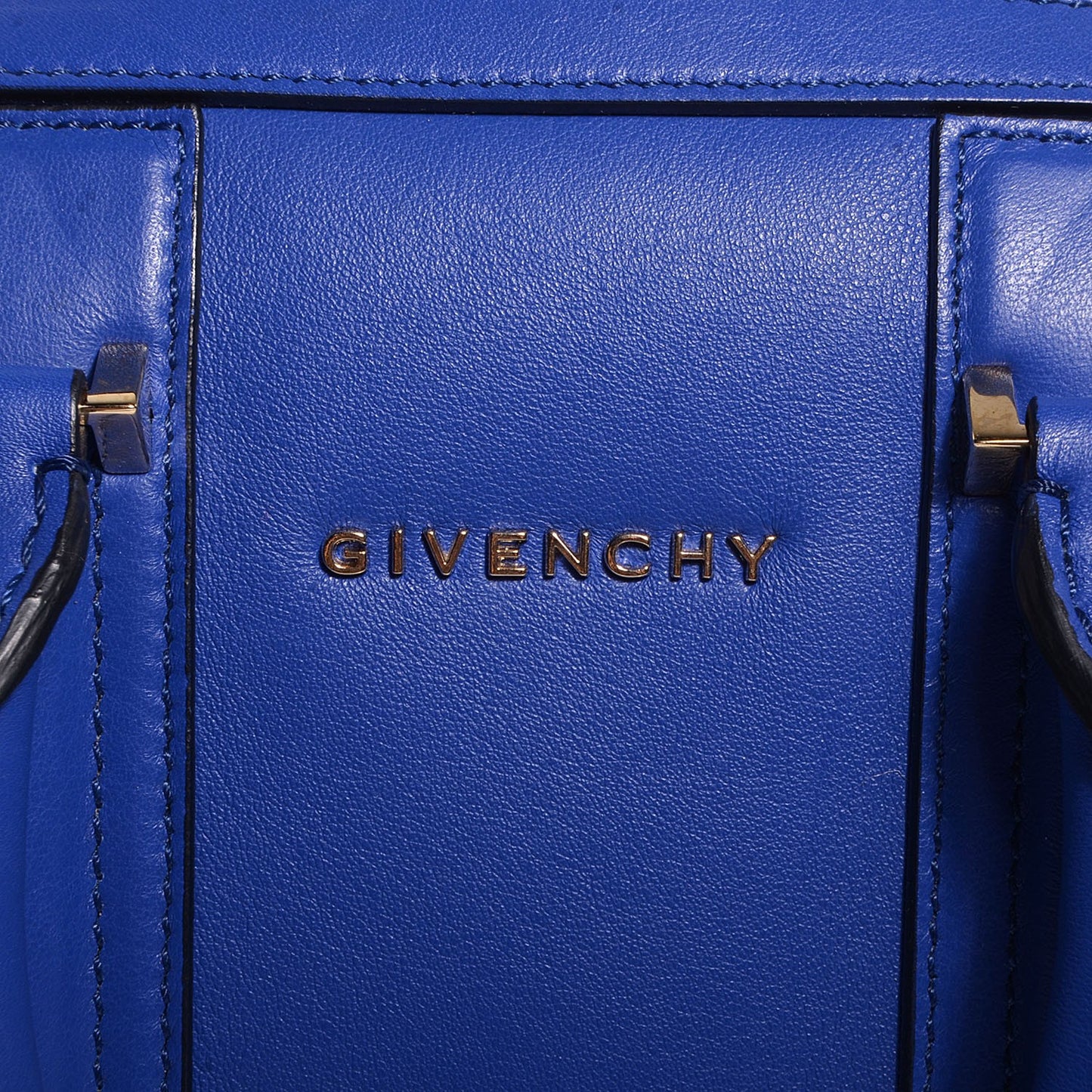 Smooth Calfskin Mini Lucrezia Blue