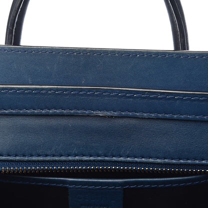 Celine Smooth Calfskin Nano Luggage Ocean Blue 9 of 19