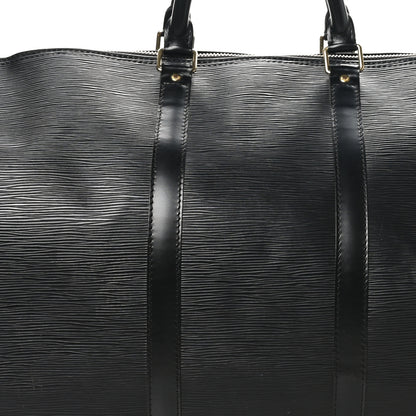 Louis Vuitton Epi Keepall 55 Black 7 of 11