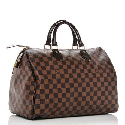 Louis Vuitton Damier Ebene Speedy 35 3 of 15