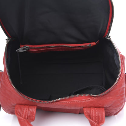 Alexander Wang Pebbled Lambskin Rockie Cayenne Gunmetal Hardware 5 of 9