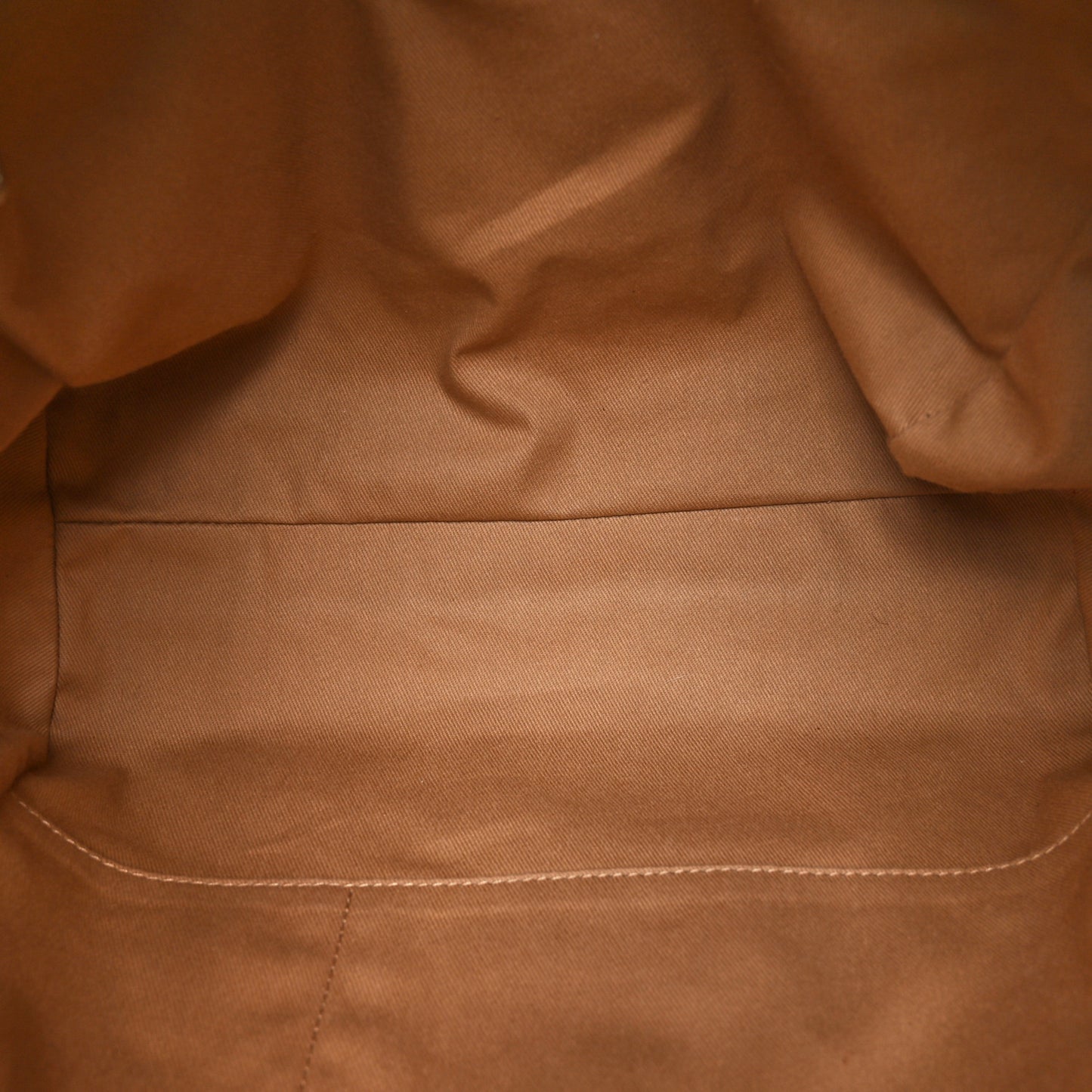 Mixed Fibers Small Deauville Tote Beige