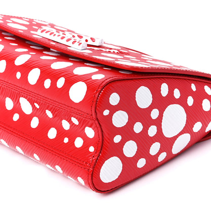 Louis Vuitton LV X YK Epi Infinity Dots Twist Shoulder Bag MM Red 12 of 12
