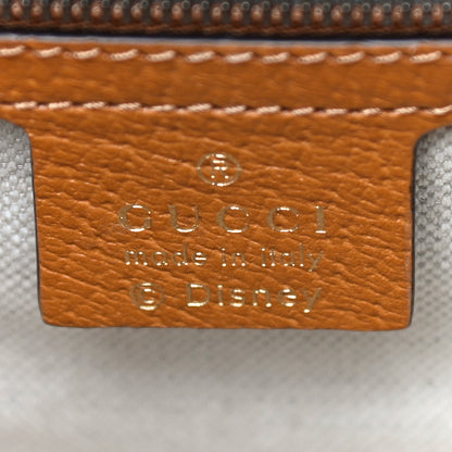 Gucci X DISNEY Mini Vintage GG Supreme Monogram Mickey Mouse Small Flap Messenger Bag Beige Vintage Sun Oil 6 of 10