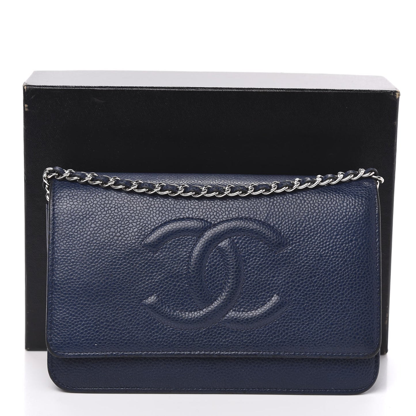 Caviar Timeless CC Wallet On Chain WOC Dark Blue