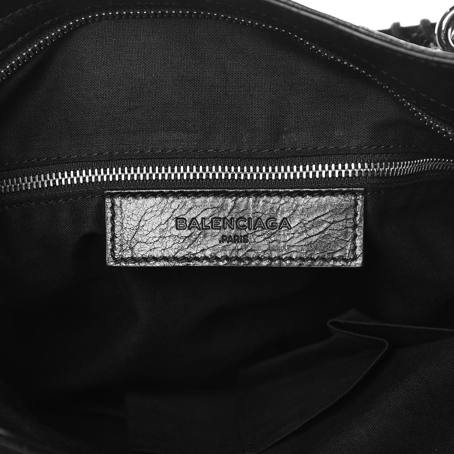 Balenciaga Agneau Classic Silver Hardware Velo Black 7 of 15