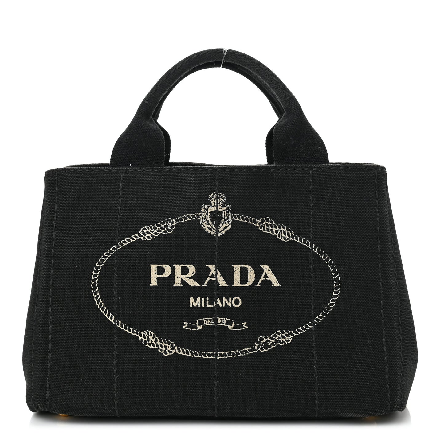 Canapa Small Logo Tote Black