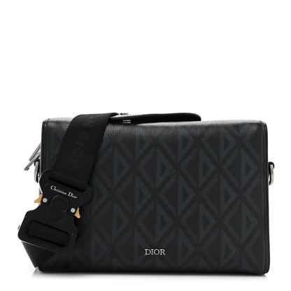 Christian Dior Canvas CD Diamond Lingot 22 Bag Black 1 of 10
