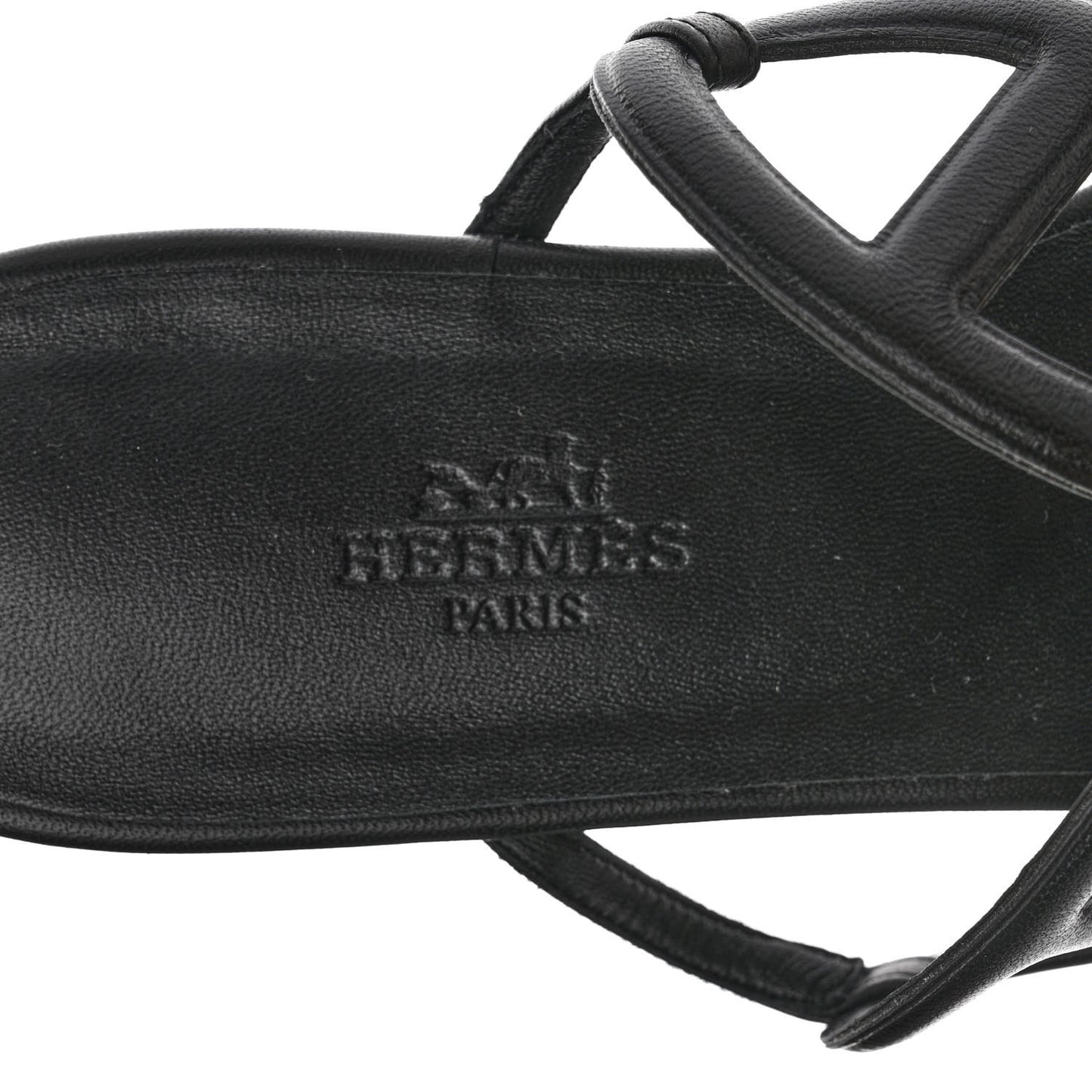 Nappa Womens Beach Sandals 36.5 Black