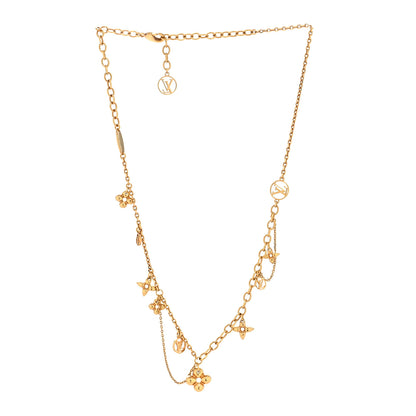 Louis Vuitton Metal Blooming Supple Necklace Gold 3 of 6
