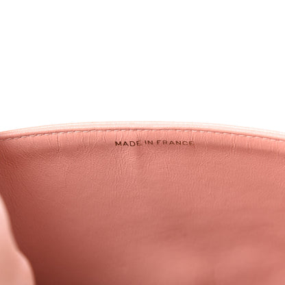 Chanel Lambskin Quilted Medium Double Flap Light Pink 7 of 16