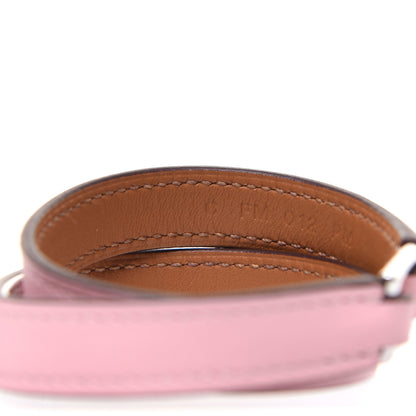 Hermes Swift Rivale Double Tour Bracelet S Rose Sakura 5 of 7