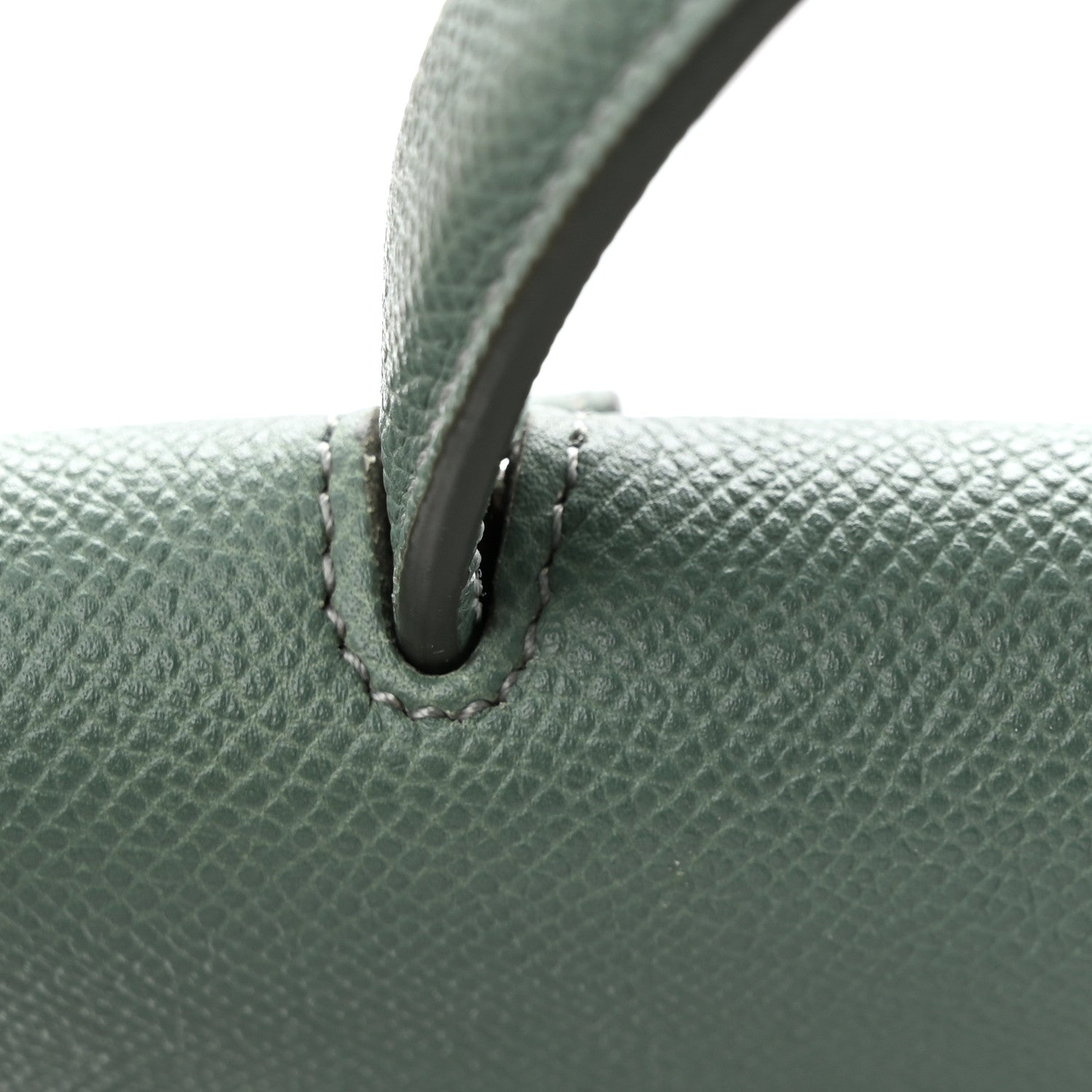 Celine Grained Calfskin Micro Belt Bag Celadon 12 of 12