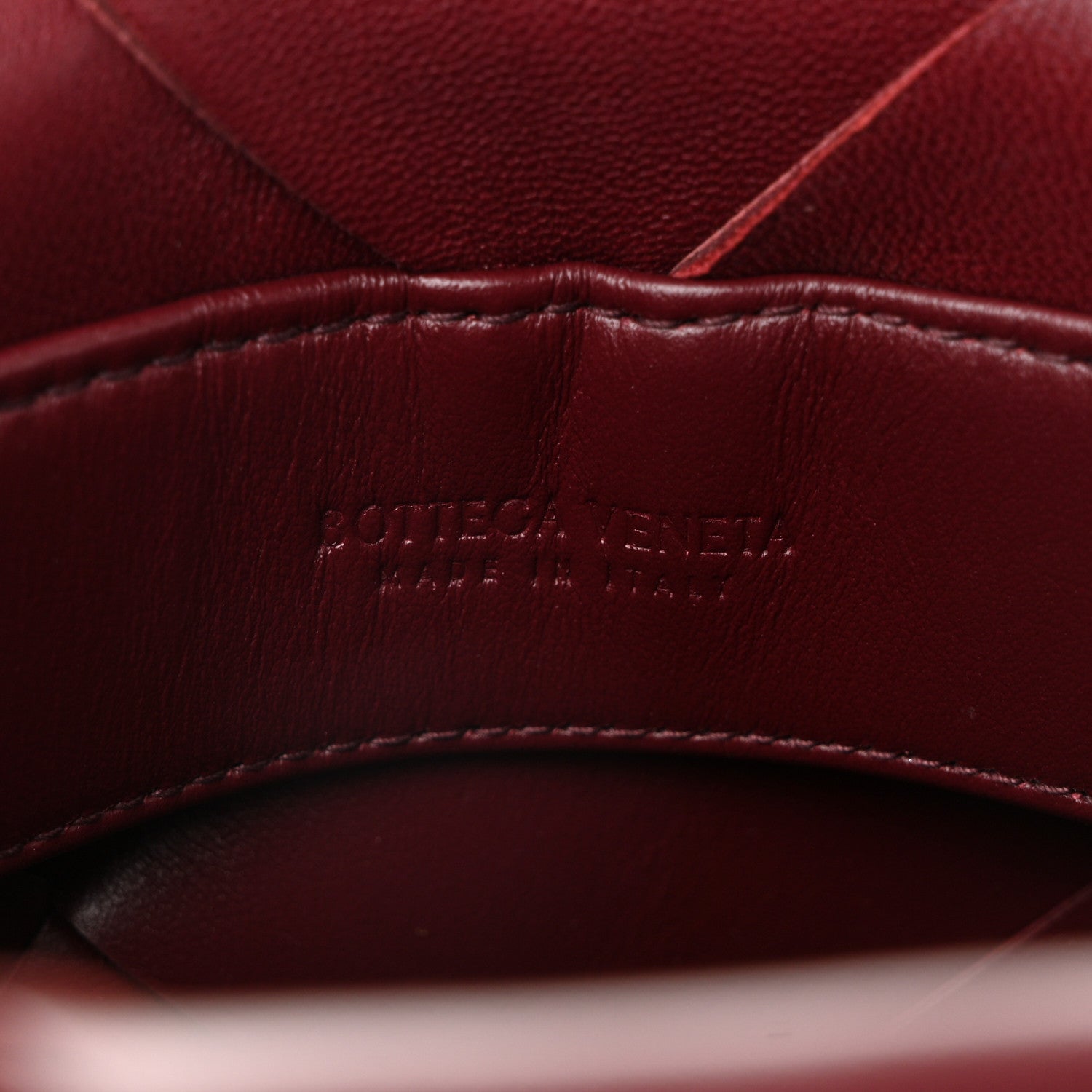 Bottega Veneta Nappa Maxi Intrecciato Clasp Bucket Bag Bordeaux 6 of 9