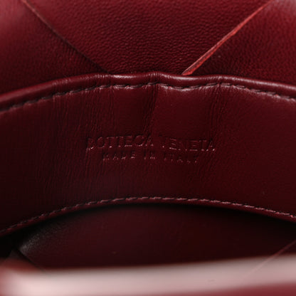 Bottega Veneta Nappa Maxi Intrecciato Clasp Bucket Bag Bordeaux 6 of 9