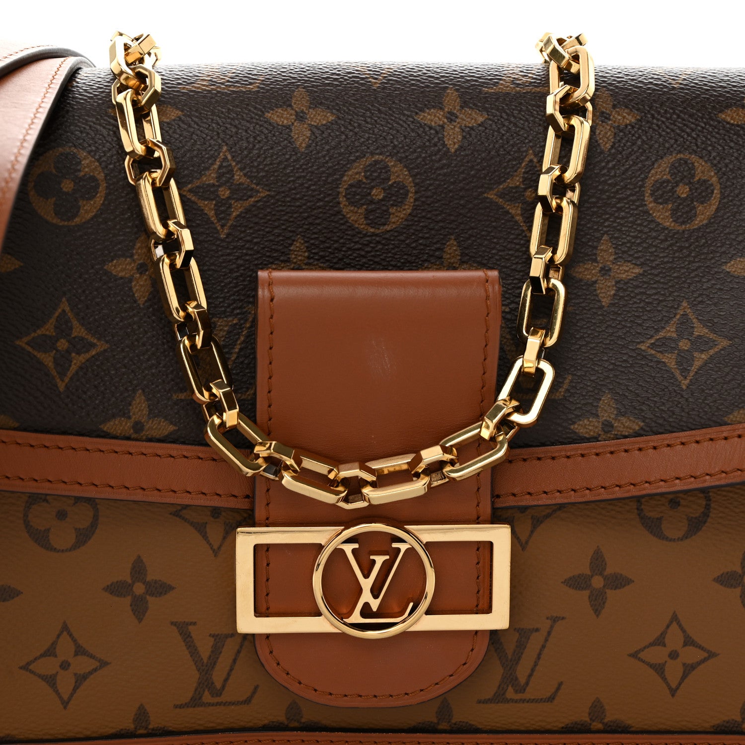 Louis Vuitton Reverse Monogram Dauphine MM 8 of 11