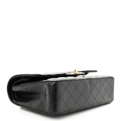 Chanel Caviar Quilted Medium Double Flap Black 4 of 11