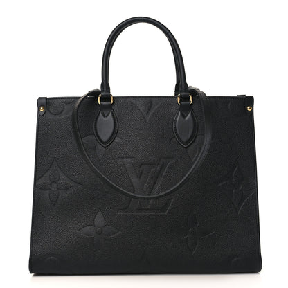 Louis Vuitton Empreinte Monogram Giant Onthego MM Black 1 of 8