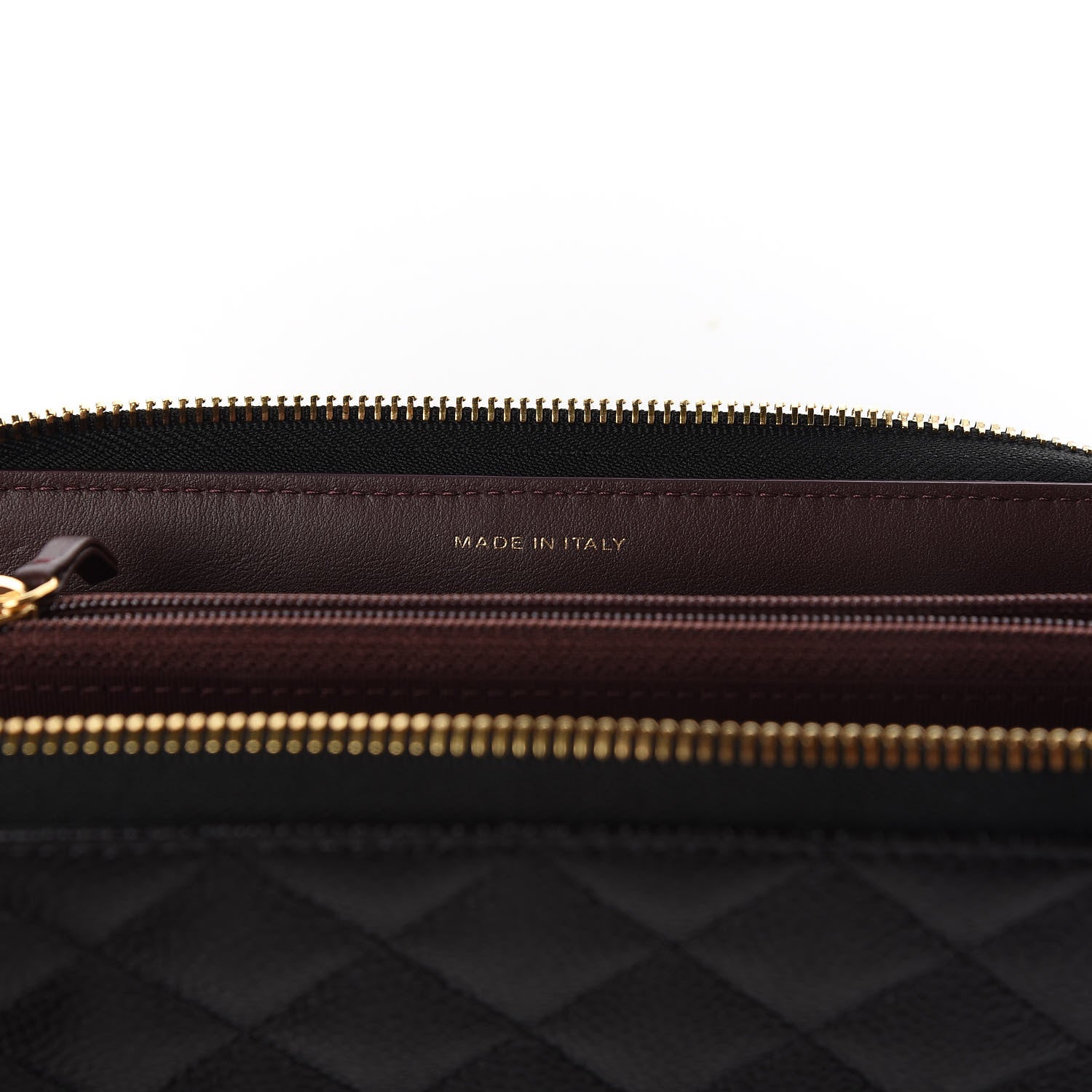 Chanel Caviar Quilted Large Gusset Zip Around Wallet Black 8 of 12