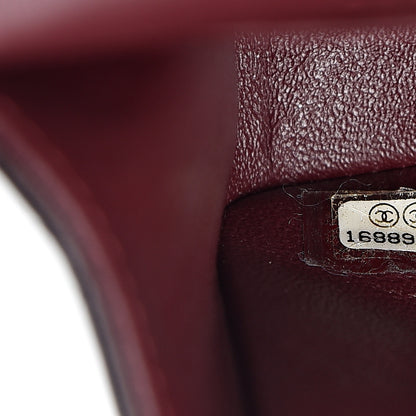 Chanel Lambskin Quilted Medium Double Flap Black 6 of 13