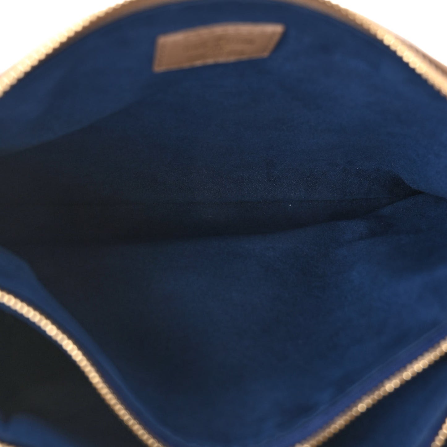 Lambskin Embossed Monogram Coussin PM Taupe