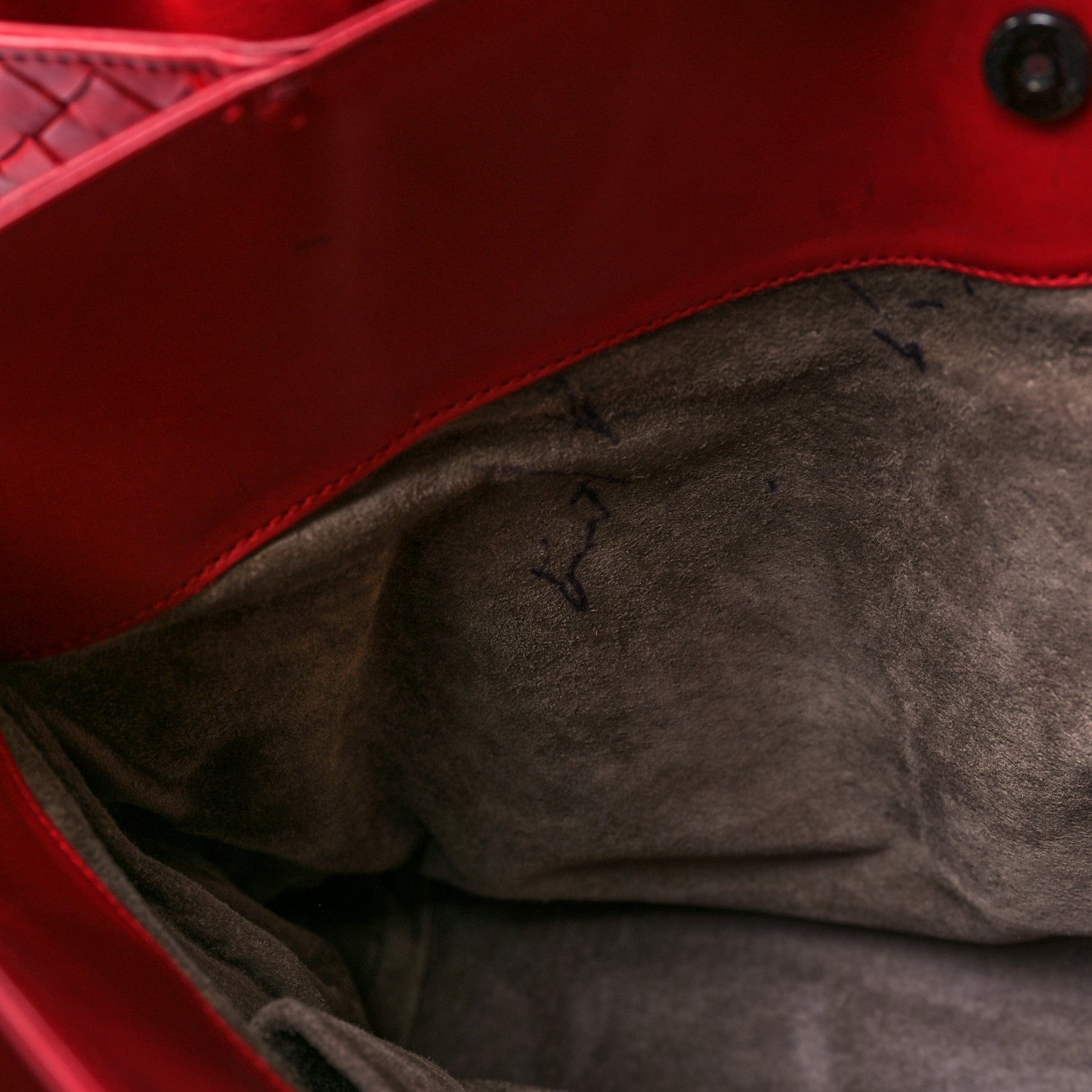 Bottega Veneta Nappa Intrecciato Medium Roma Tote Red 18 of 22