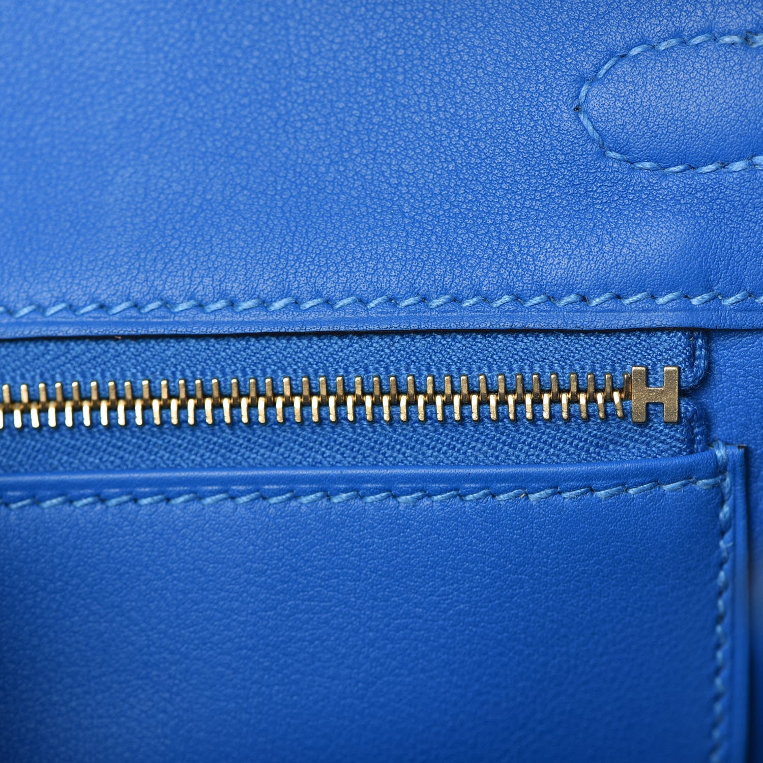 Hermes Swift Birkin 25 Bleu Hydra 33 of 37