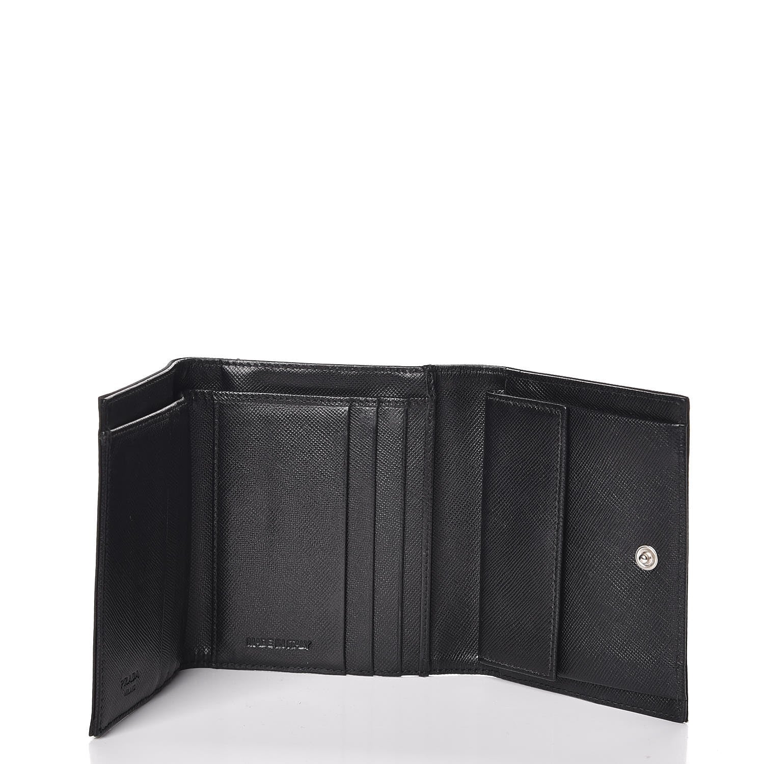 Prada Tessuto Nylon Wallet Nero Black 5 of 12
