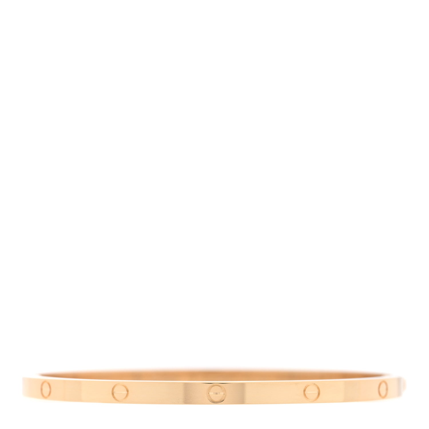 Cartier 18K Yellow Gold Small LOVE Bracelet 18 1 of 9