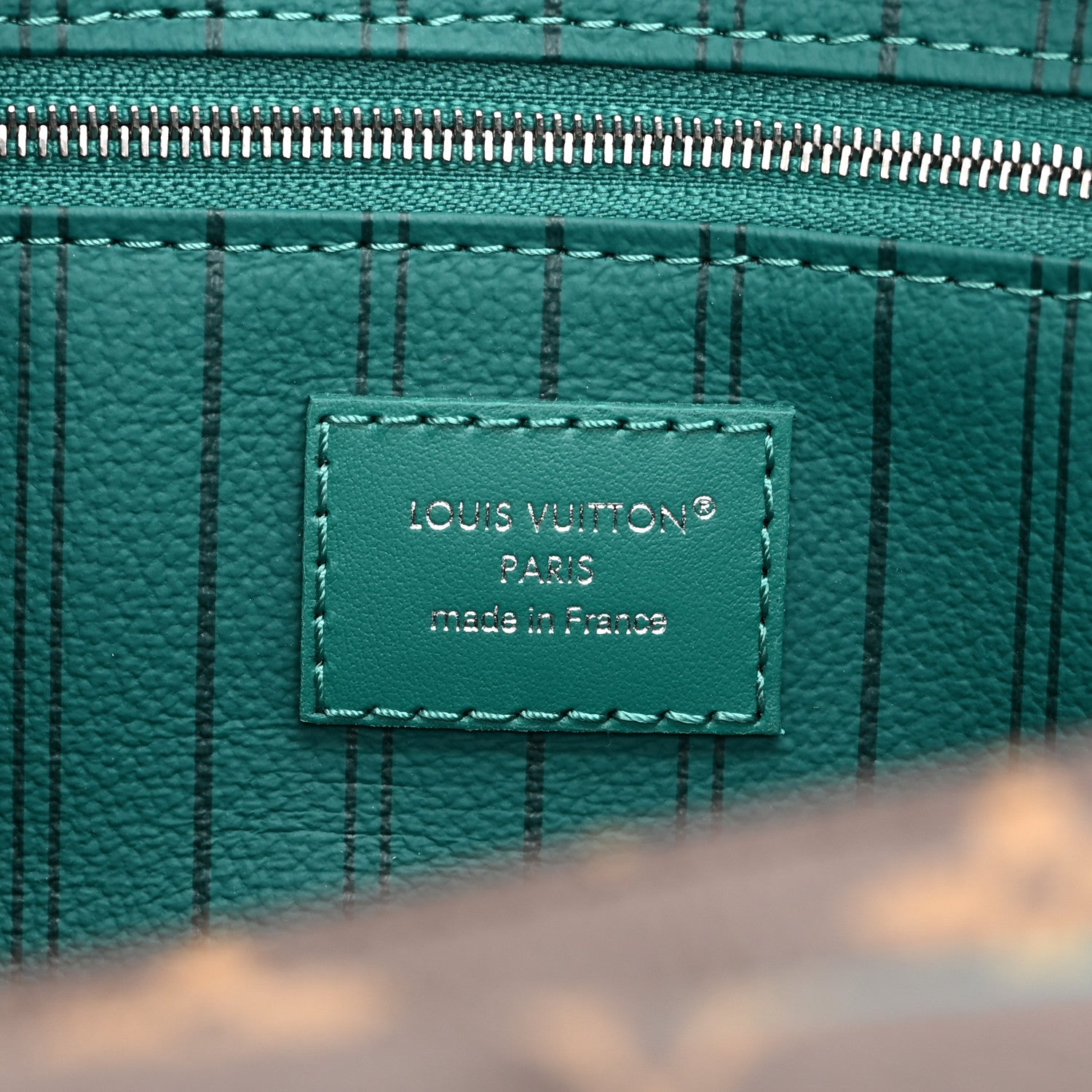 Louis Vuitton Monogram Dopp Kit Toilet Pouch Green 6 of 9