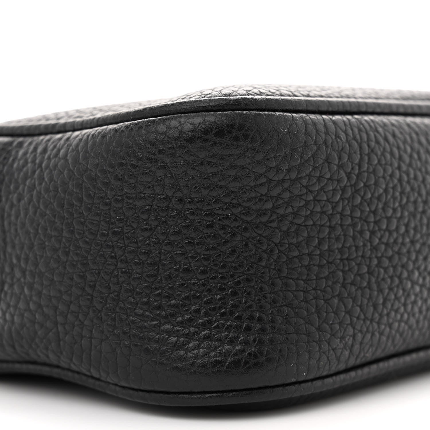 Gucci Pebbled Calfskin Mini Soho Disco Bag Black 9 of 10