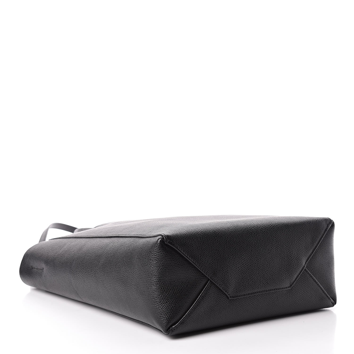 Celine Grained Calfskin Small Vertical Cabas Black 5 of 15