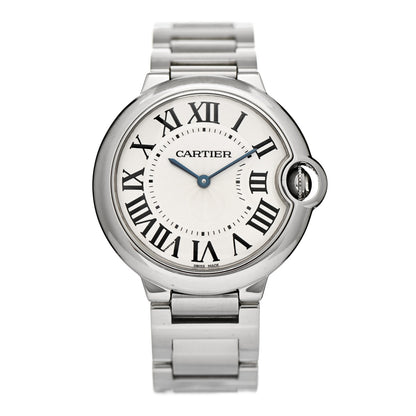 Cartier Stainless Steel 36mm Ballon Bleu De Cartier Quartz Watch 1 of 4