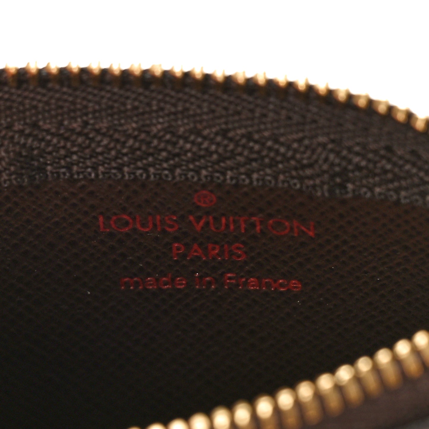 Damier Ebene Key Pouch