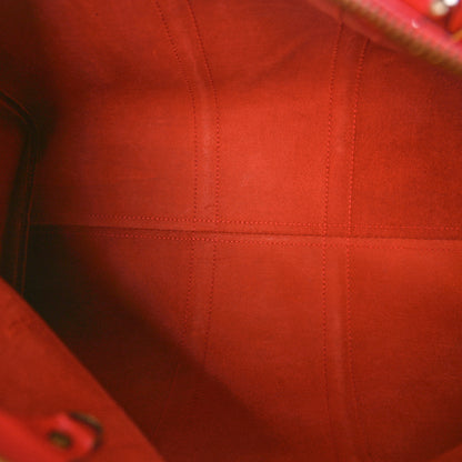 Louis Vuitton Epi Keepall 45 Castillan Red 5 of 10
