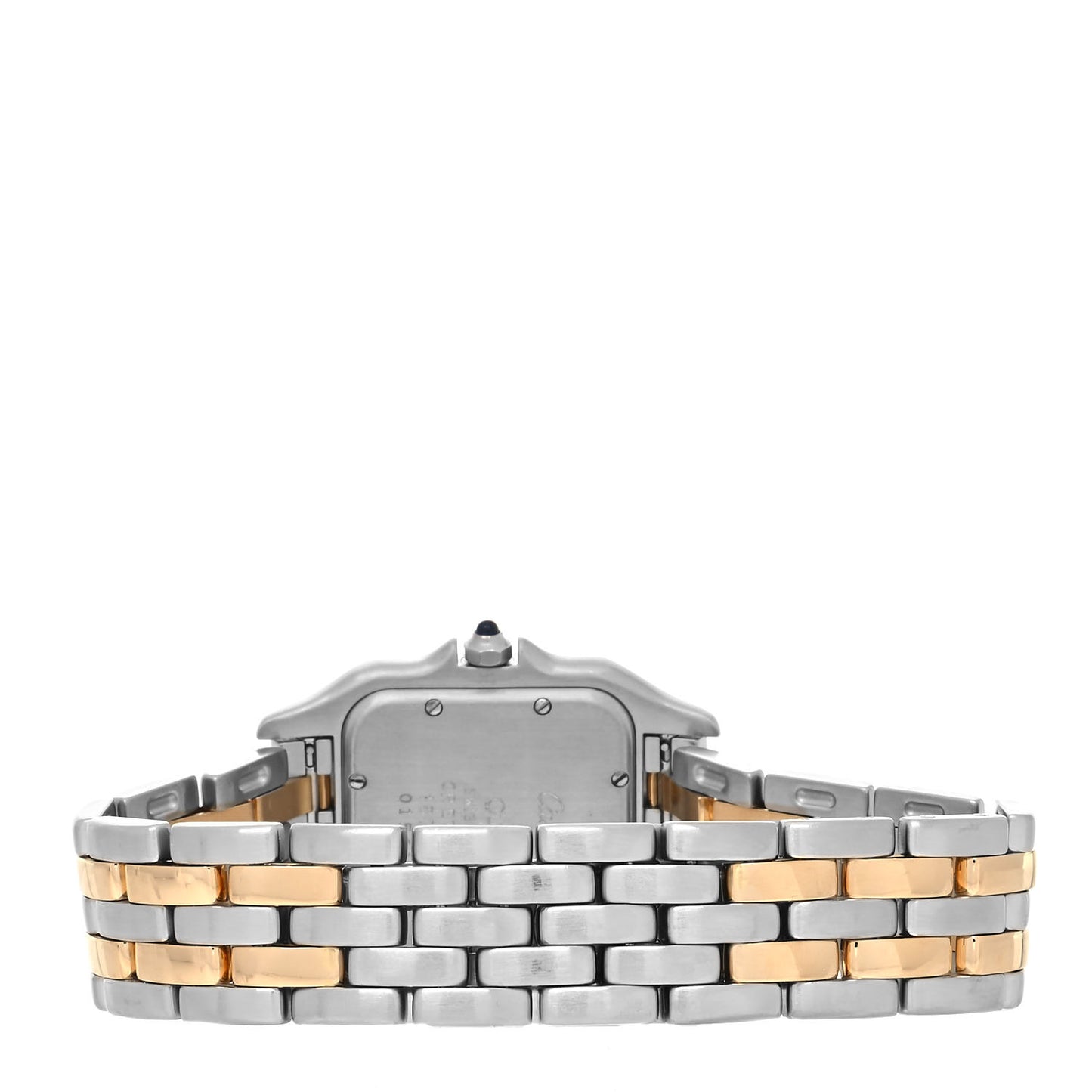 Stainless Steel 18K Yellow Gold 27mm Panthere Quartz Watch