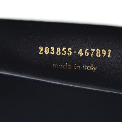 Saint Laurent Patent Calfskin Ombre Monogram Large Belle De Jour Clutch Ivory Black 7 of 10