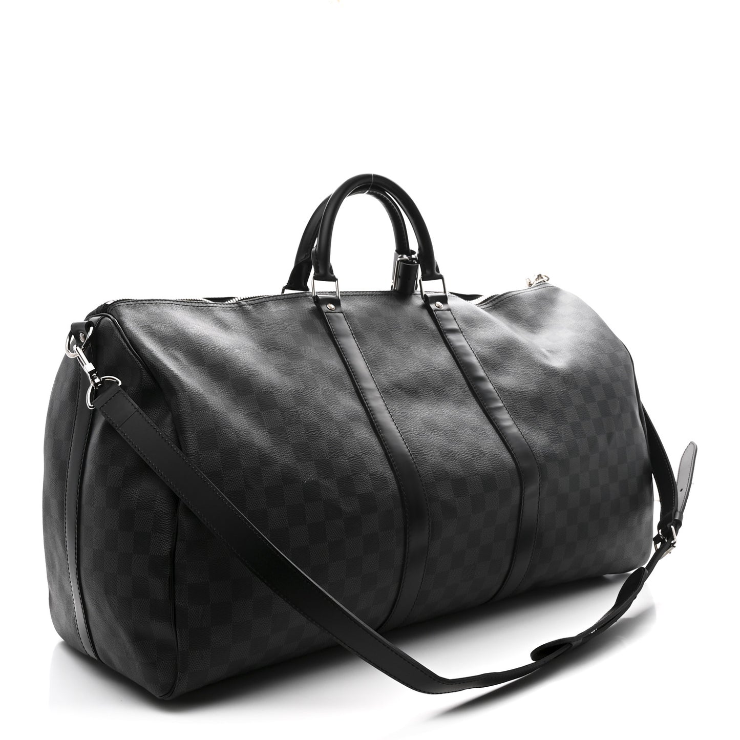 Damier Graphite Keepall Bandouliere 55