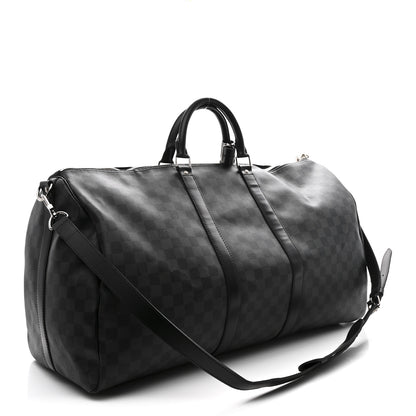 Louis Vuitton Damier Graphite Keepall Bandouliere 55 2 of 10