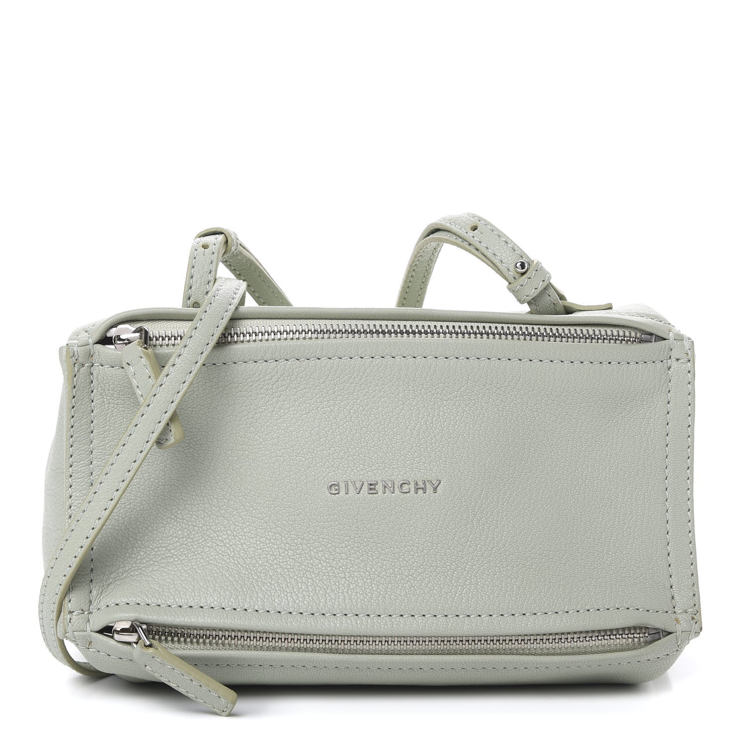 Givenchy Sugar Goatskin Mini Pandora Aqua Green 1 of 13