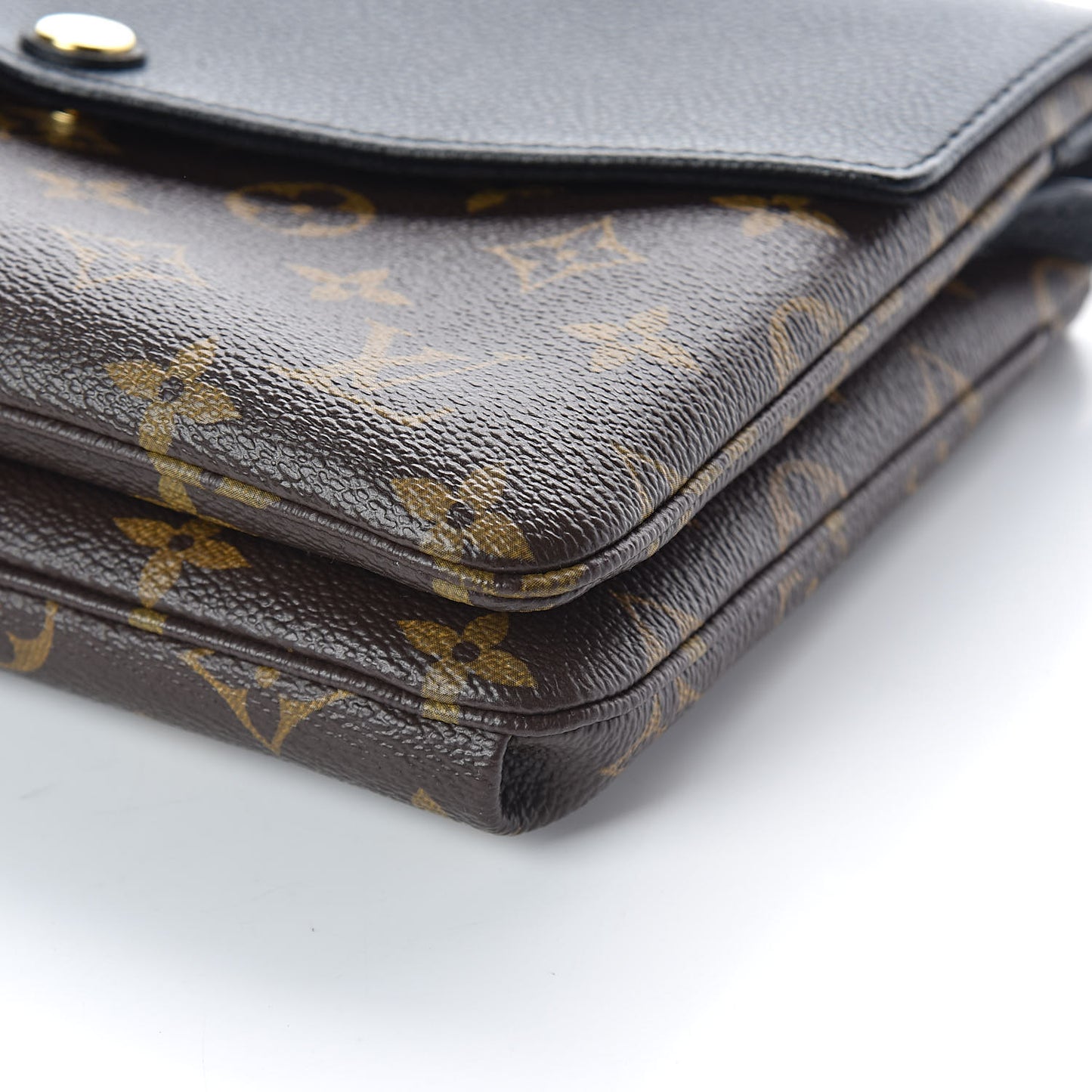Monogram Twice Pochette Black